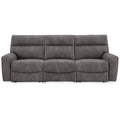 Signature Design By Ashley Next Gen Durapella Gray 3 Piece Power Reclining Sectional 106 W X 42 D X 41 H