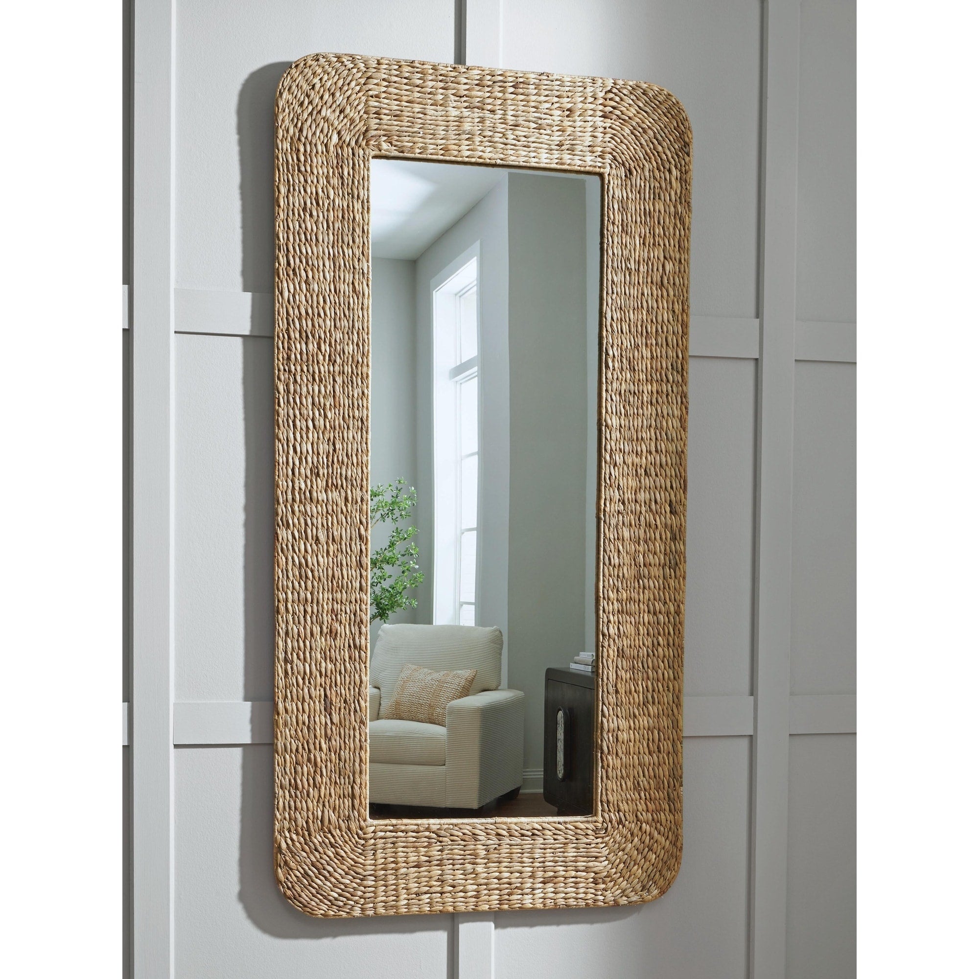Signature Design By Ashley Norigan Brown Floor Mirror 36 W X 1 D X 72 H