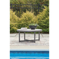 Signature Design By Ashley North Island Gray Outdoor Coffee Table 37 W X 37 D X 17 H