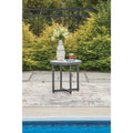 Signature Design By Ashley North Island Gray Outdoor End Table 23 W X 23 D X 22 H