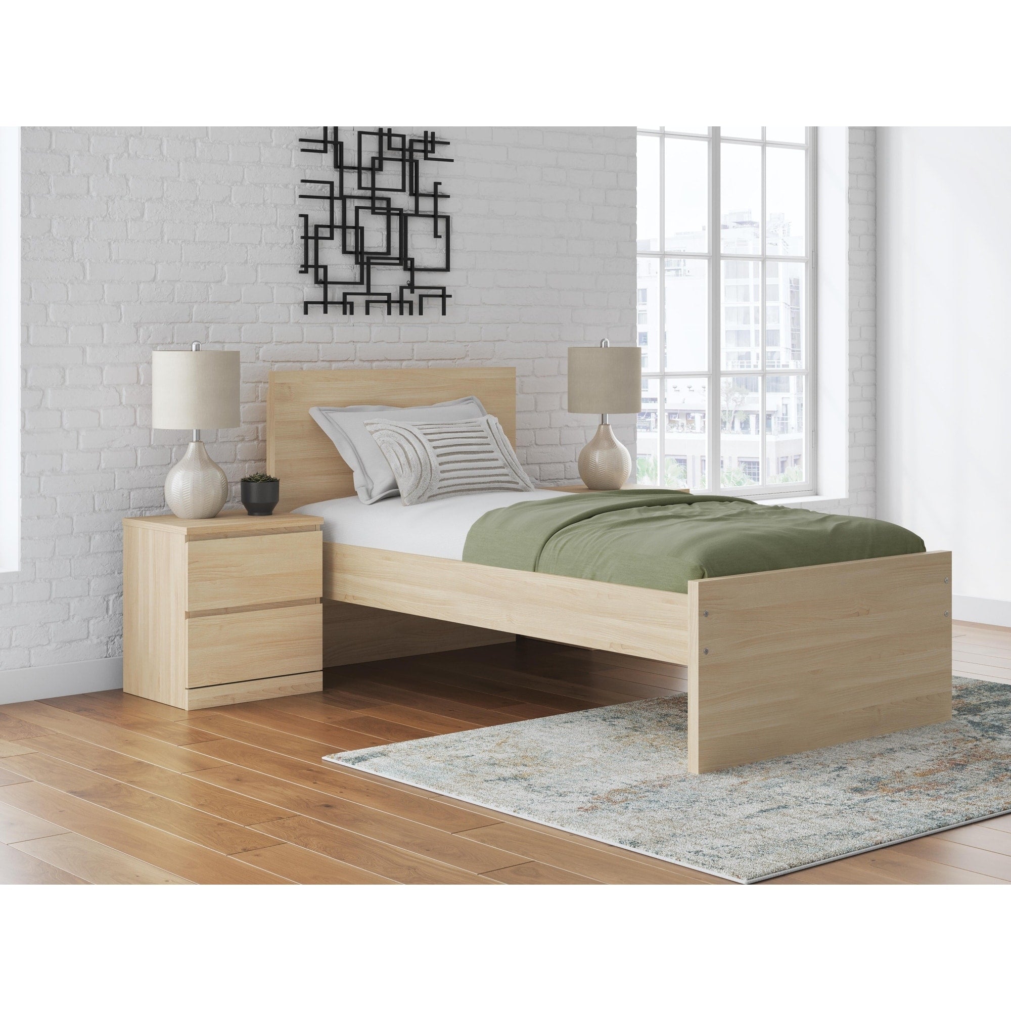 Signature Design By Ashley Onita Brown Panel Headboard