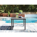 Signature Design By Ashley Point Bonita Gray Outdoor Dining Table 38 W X 38 D X 29 H