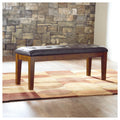 Signature Design By Ashley Ralene Brown Leatherette Dining Bench