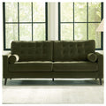 Signature Design By Ashley Reveon Lakes Green Sofa 87 W X 38 D X 38 H