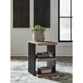 Signature Design By Ashley Rylandyn Black Light Brown End Table 18 W X 24 D X 25 H