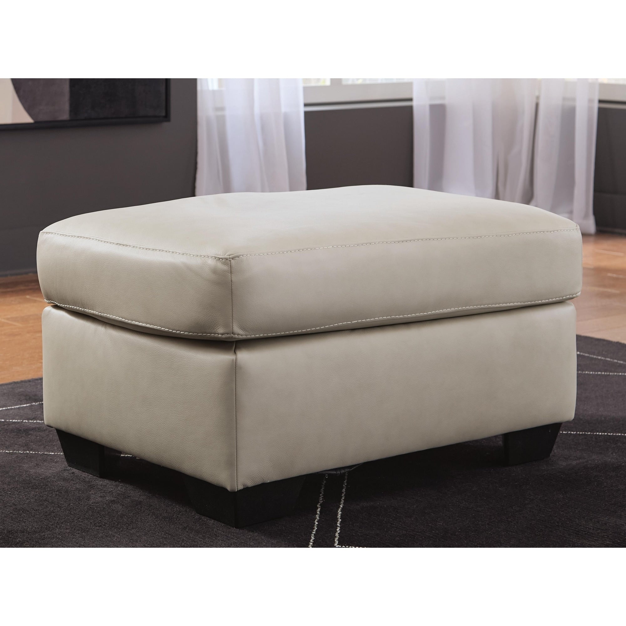 Signature Design By Ashley Santorine Beige Ottoman