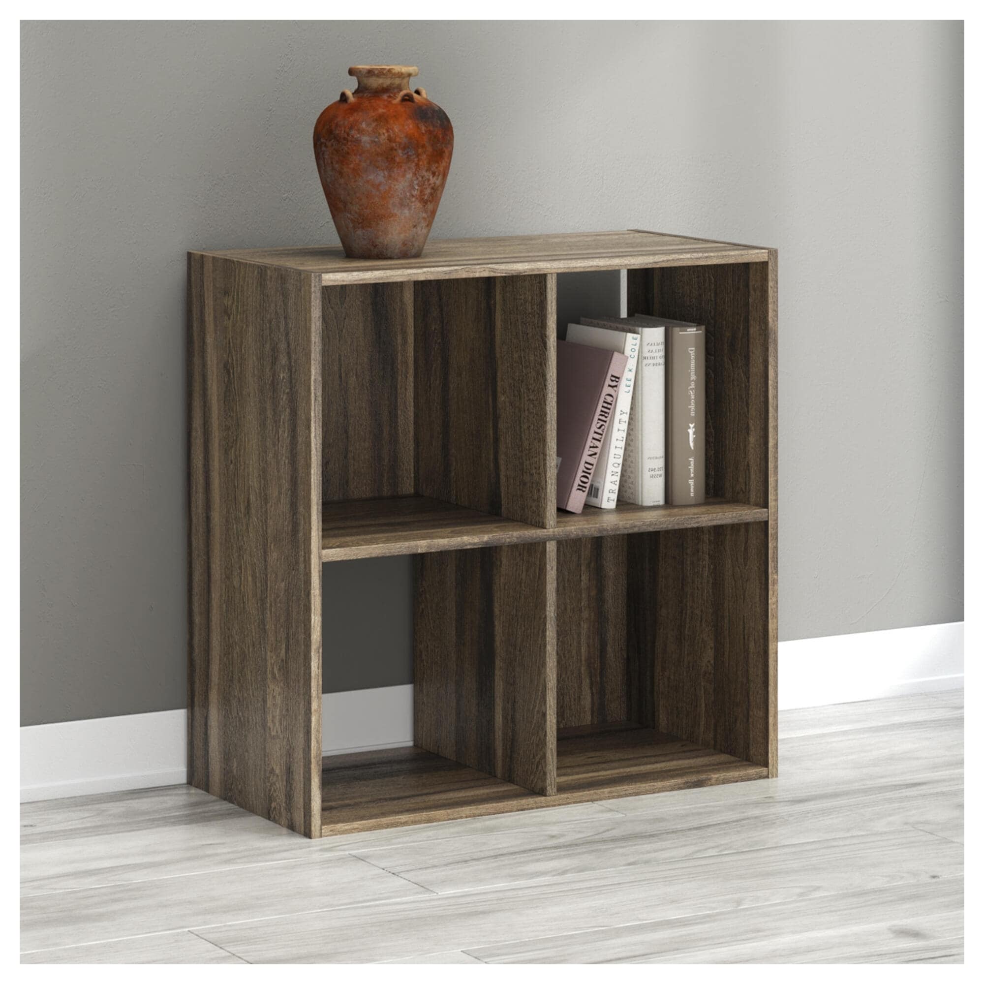 Signature Design By Ashley Shallifer Brown Cube Organizer