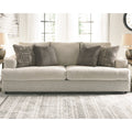 Signature Design By Ashley Soletren Stone Chenille Fabric Sofa