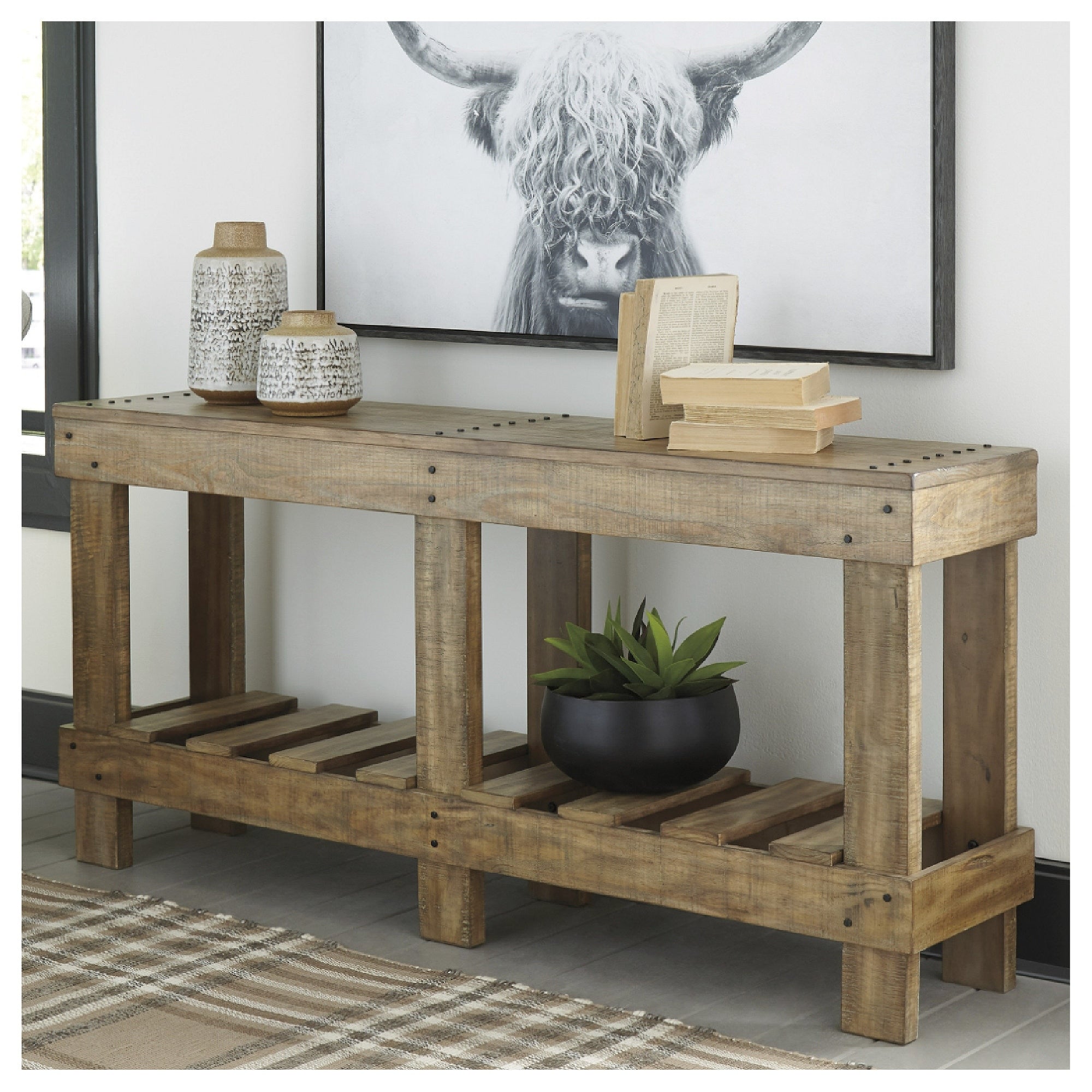 The Gray Barn Sycamore Rise Console Sofa Table