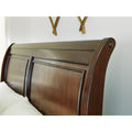 Signature Design By Ashley Trellington Dark Brown Sleigh Storage Bed