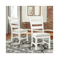 Valebeck Dining Upholstered Side Chair Set Of 2 White
