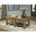 Signature Design By Ashley Vandenmore Brown Coffee Table 54 W X 26 D X 19.13 H