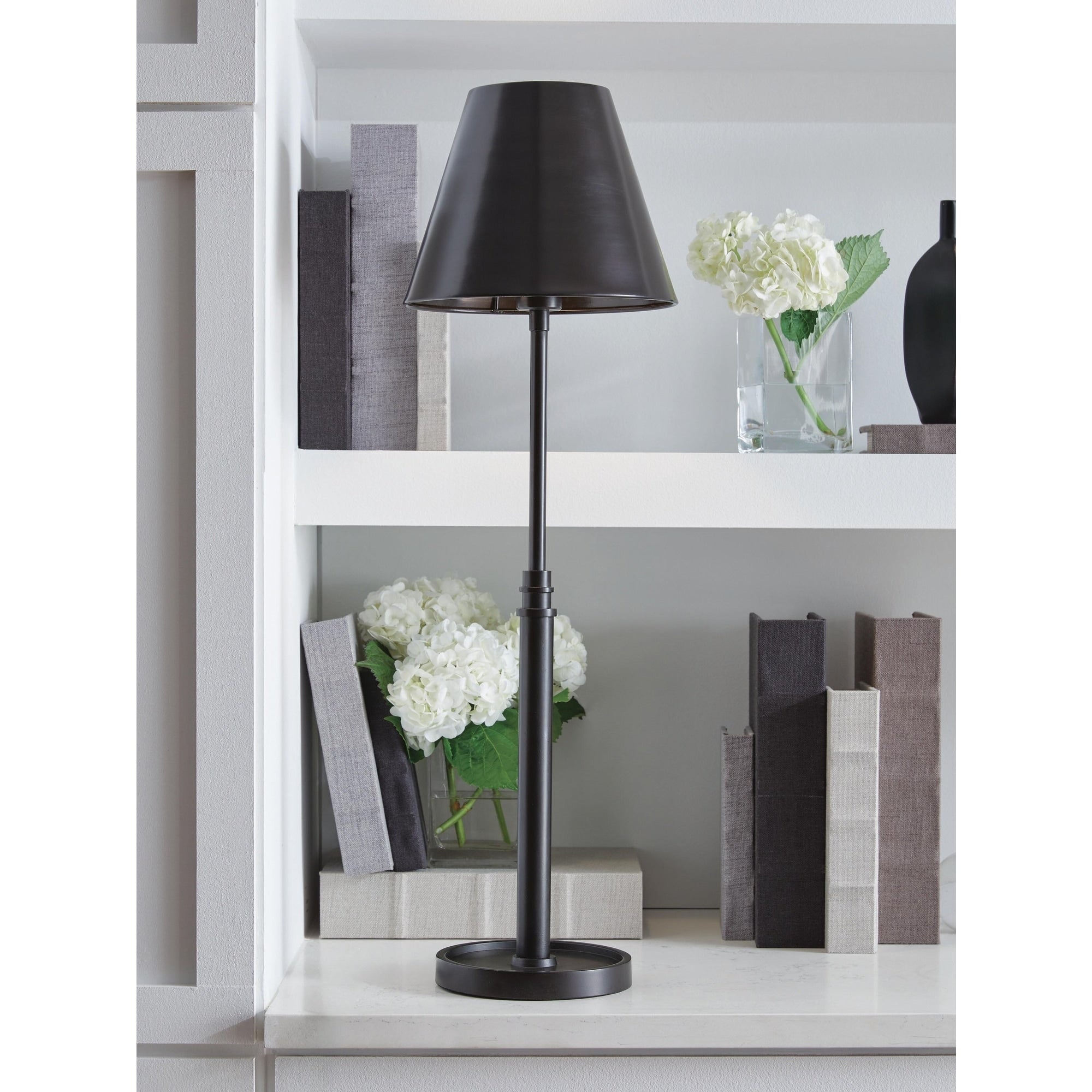 Signature Design By Ashley Wimner Black Table Lamp 10 W X 10 D X 32 H