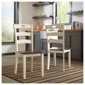 Woodanville Dining Room Chair Set Of 2 Cream Brown