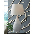 Signature Design By Ashley Wyattford White Black Table Lamp 17 W X 17 D X 33 H