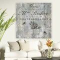 Signs Of Paris Ii Premium Gallery Wrapped Canvas Wall Art