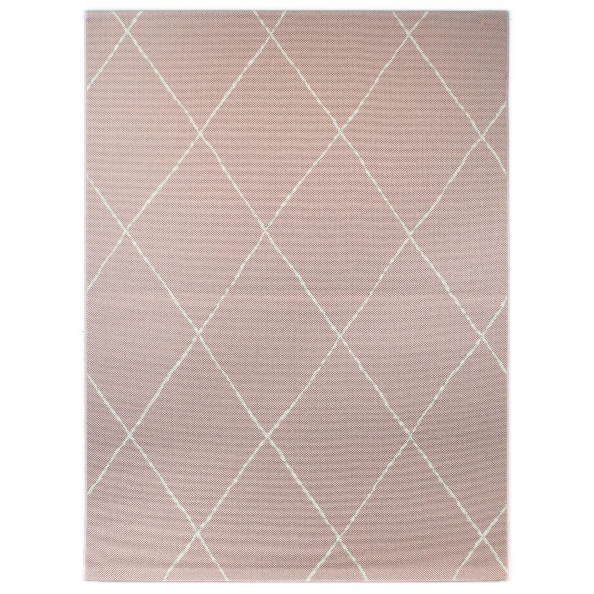 Silas Diamond Trellis Indoor Outdoor Area Rug