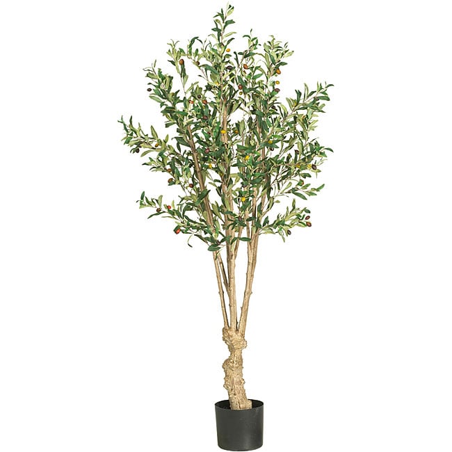Silk 5 Foot Olive Tree