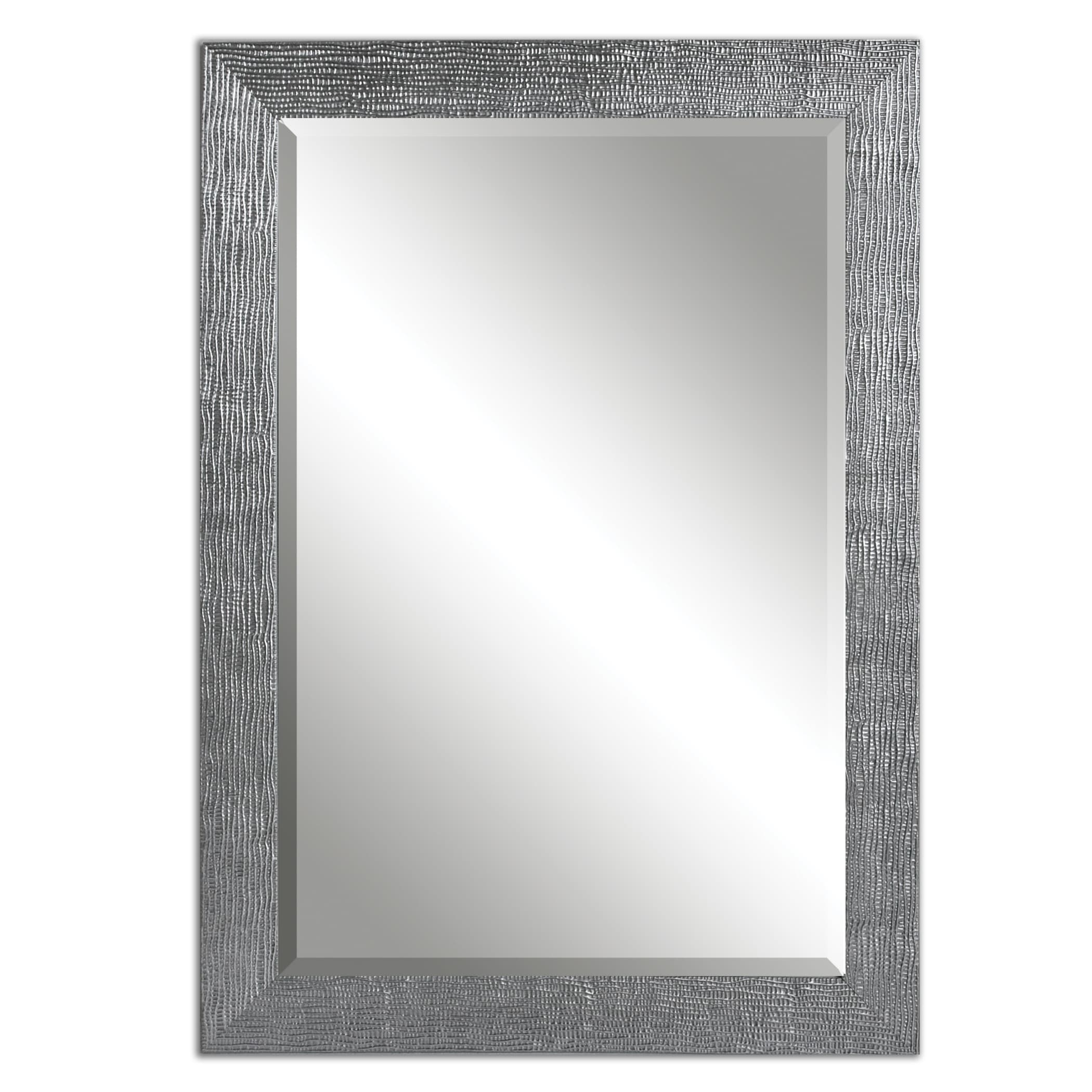 Silver Bevelled Mirror 29.875X41.875X0.875