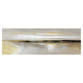 Silver Lining Abstract Wrapped Canvas Painting Art Print