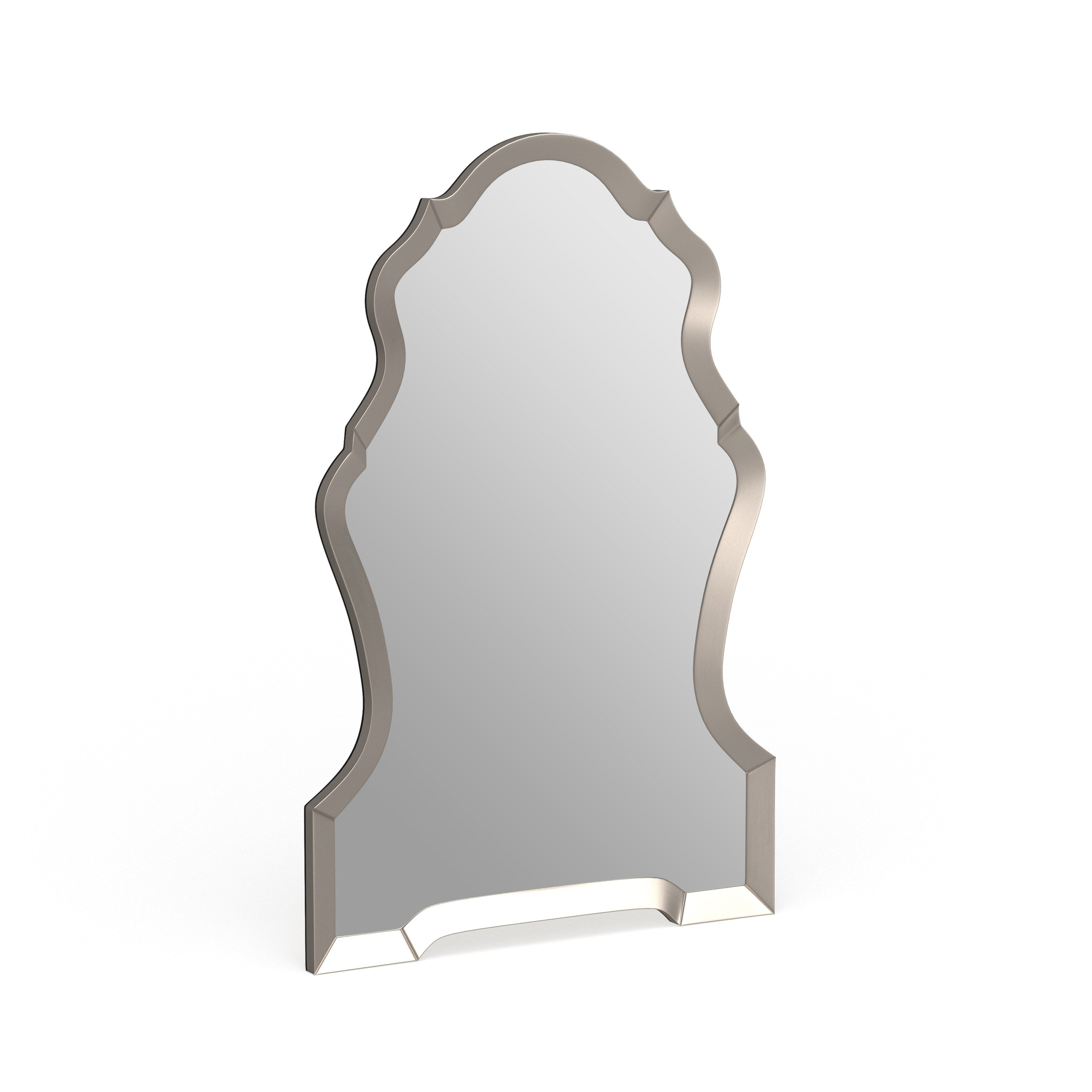 Nadia Bright Silver Mirror