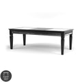 Hauser Contemporary 84 Inch Black Dining Table By Foa