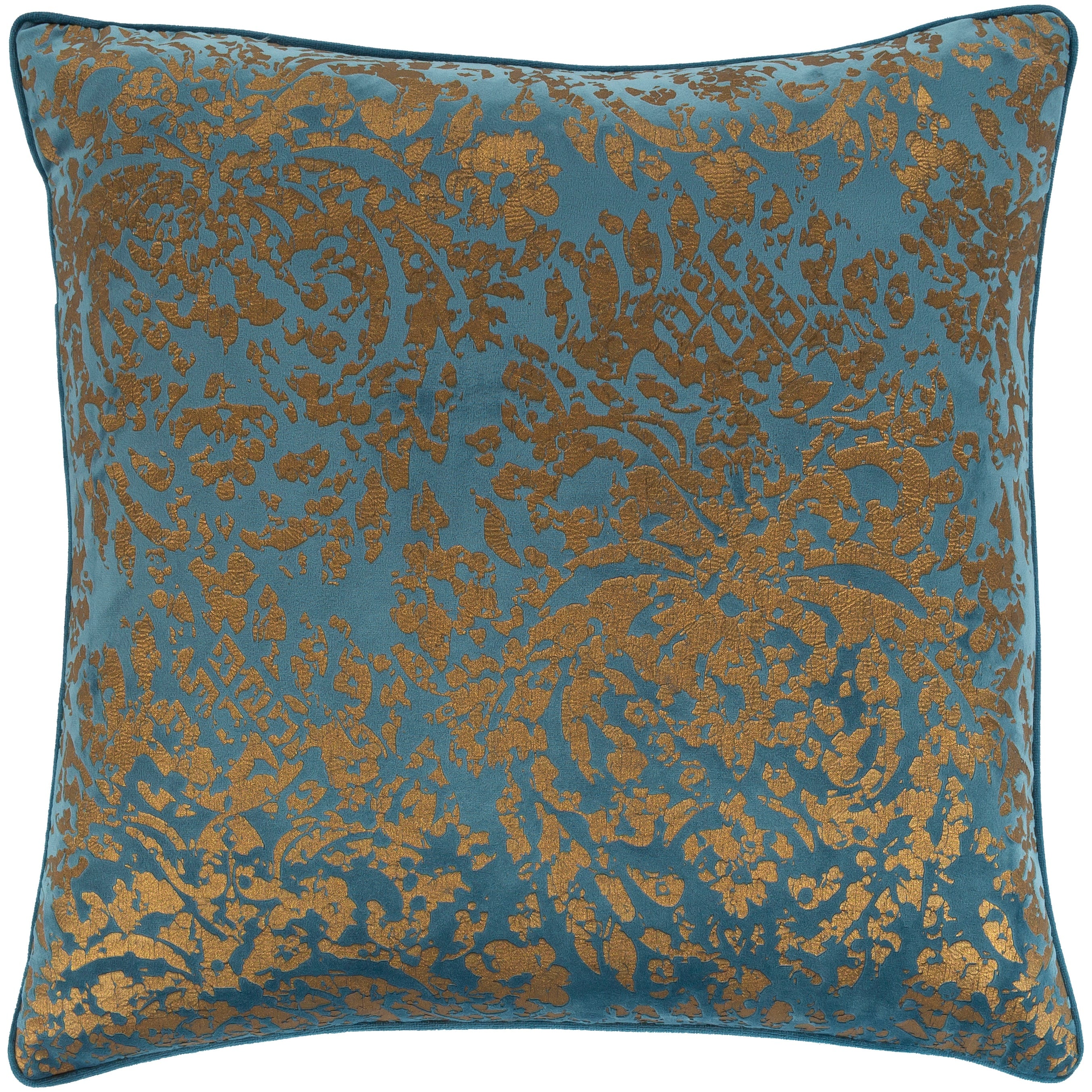 Silver Orchid Barriscale 18 Inch Throw Down Or Poly Filled Throw Pillow