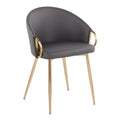 Silver Orchid Battista Contemporary Glam Velvet Chair