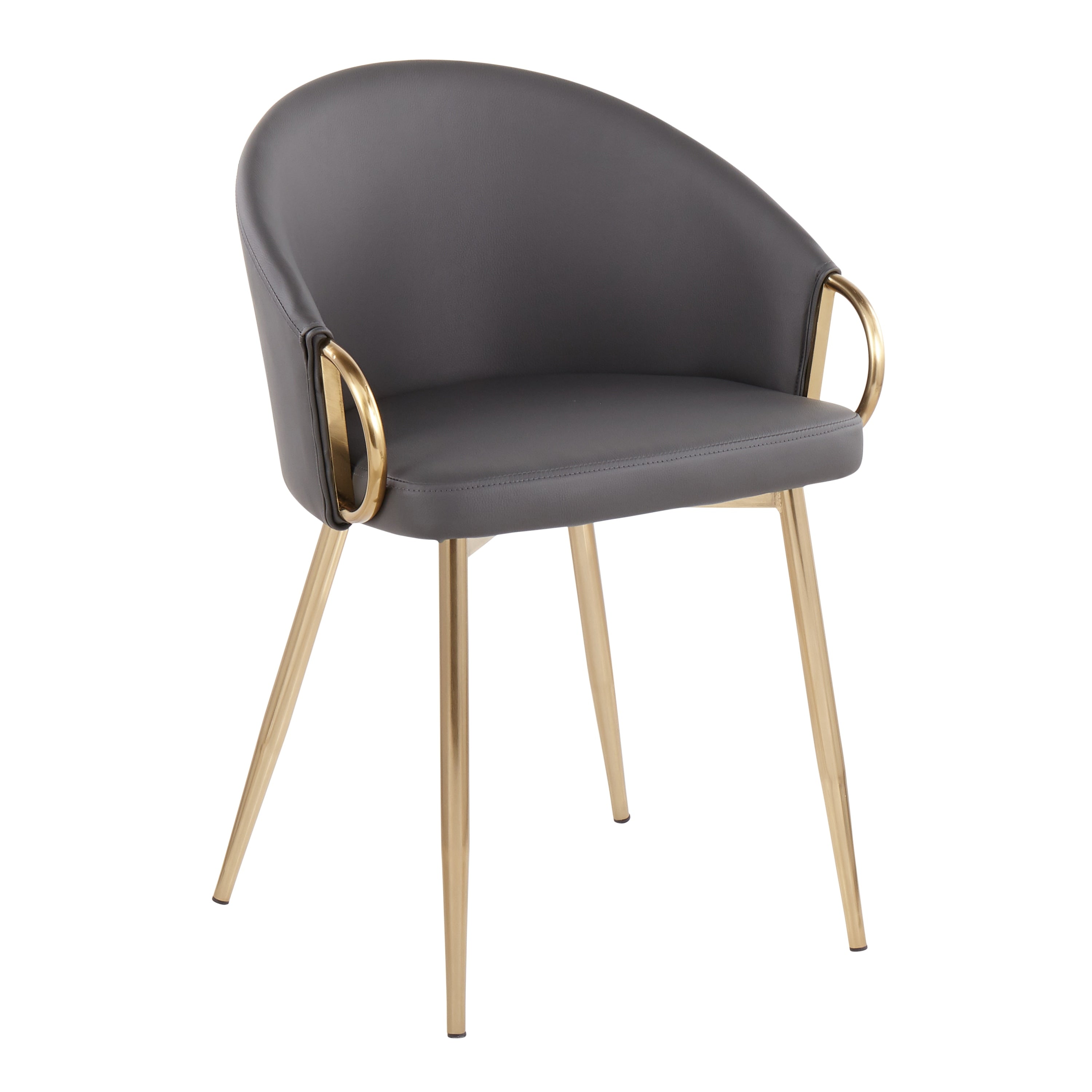 Silver Orchid Battista Contemporary Glam Velvet Chair