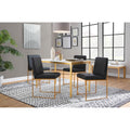 Fuji Gold High Back Dining Chair Set Of 2 N A