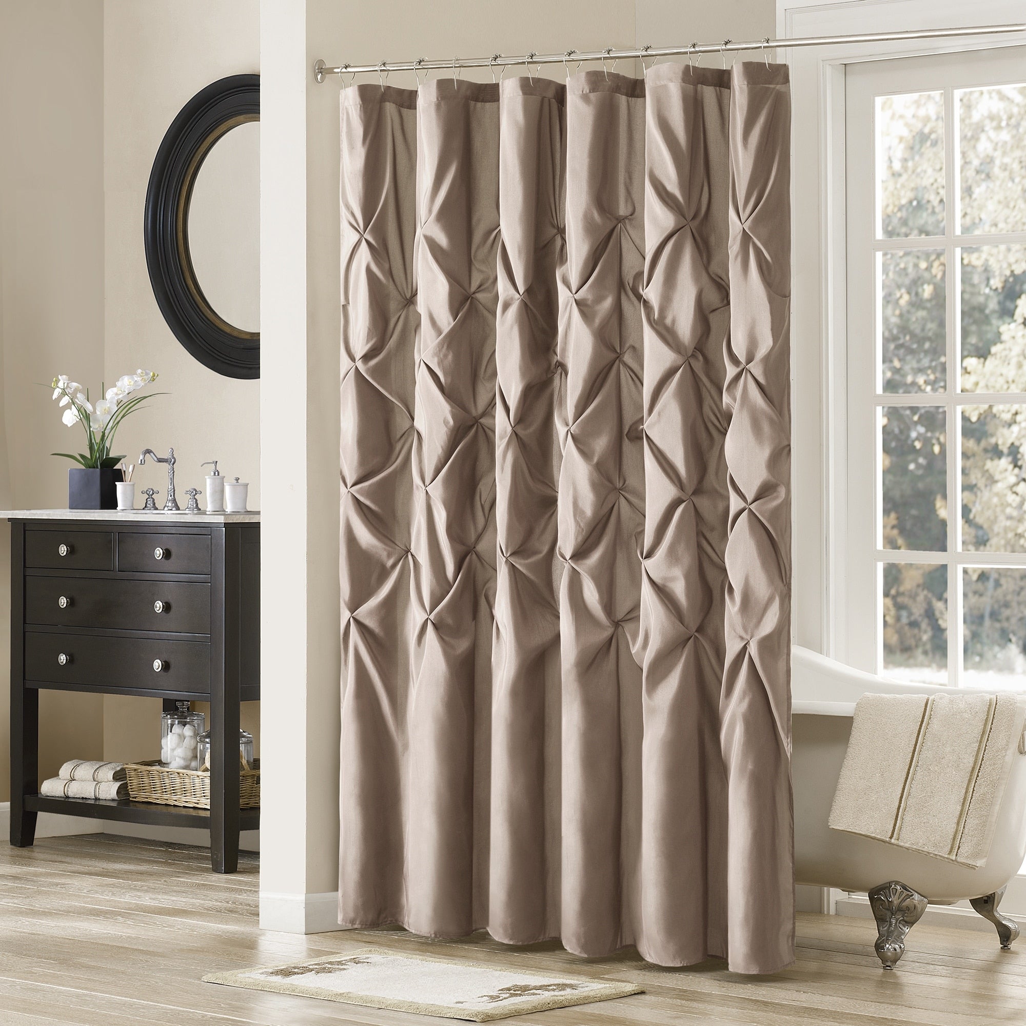 Porch Den Niantic Polyester Shower Curtain