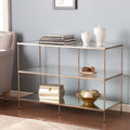 Silver Orchid Olivia Glam Console Table