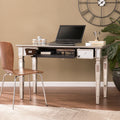 Silver Orchid Wheaton Glam Mirror Writing Desk