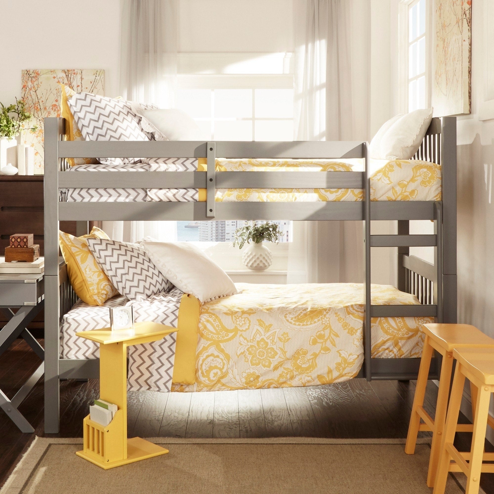 Simone Twin And Twin Bunk Beds By Inspire Q Junior