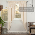 Vhc Brands Simple Life Prairie Panel Pair Rod Pocket Cotton Linen Blend Flax Farmhouse Curtains