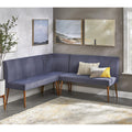 Simple Living 3 Piece Ripton Nook Banquette Set