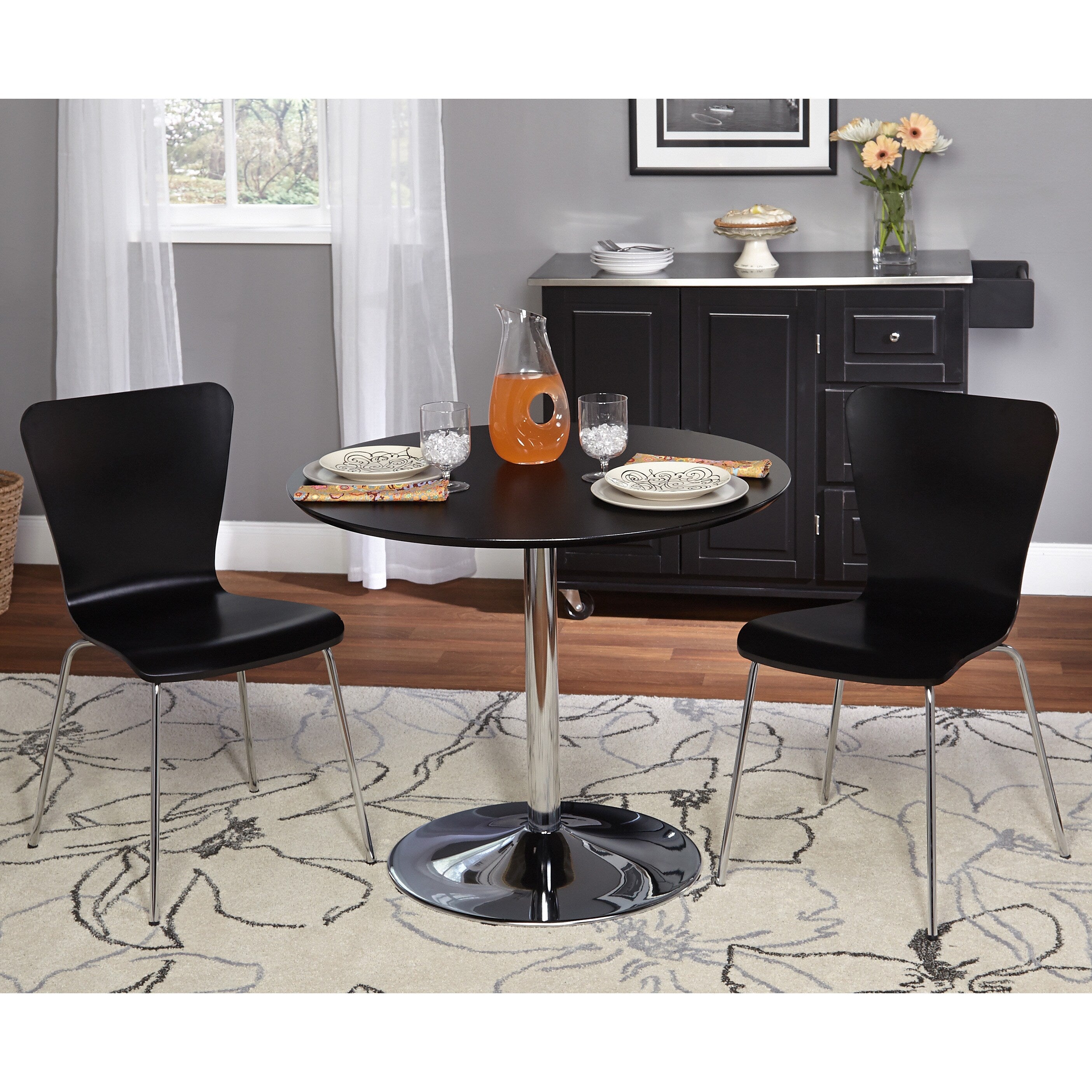 Simple Living 3 Piece Pisa Dining Set