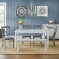 Simple Living 6 Piece Albury Dining Set With Dining Bench