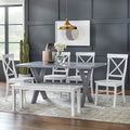 Simple Living 6 Piece Sumner Dining Set With Dining Bench