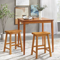 Simple Living Belfast 3 Piece Saddle Dining Set