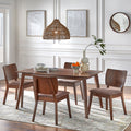 Simple Living Bernard Mid Century 5 Piece Dining Set