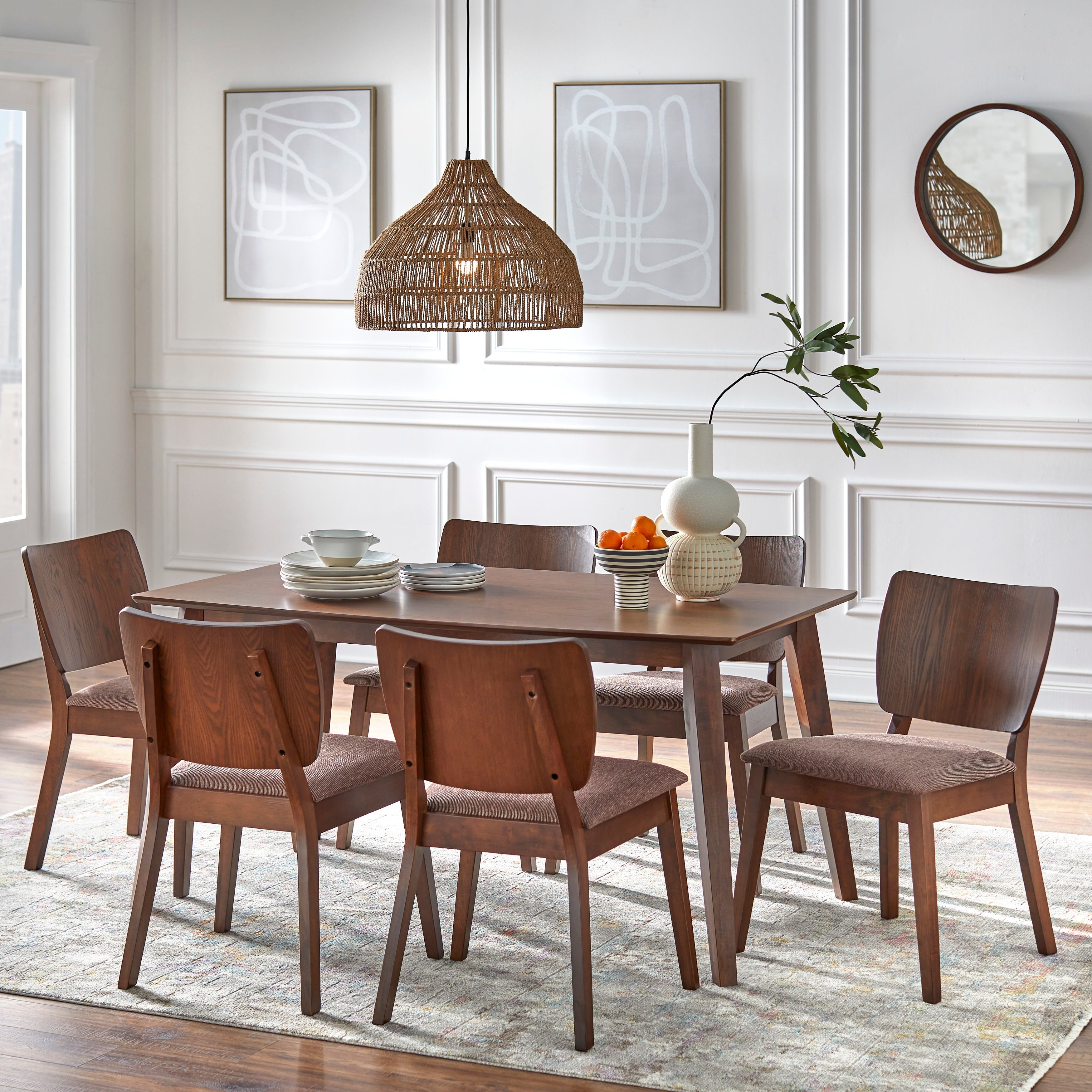 Simple Living Bernard Mid Century Dining Sets