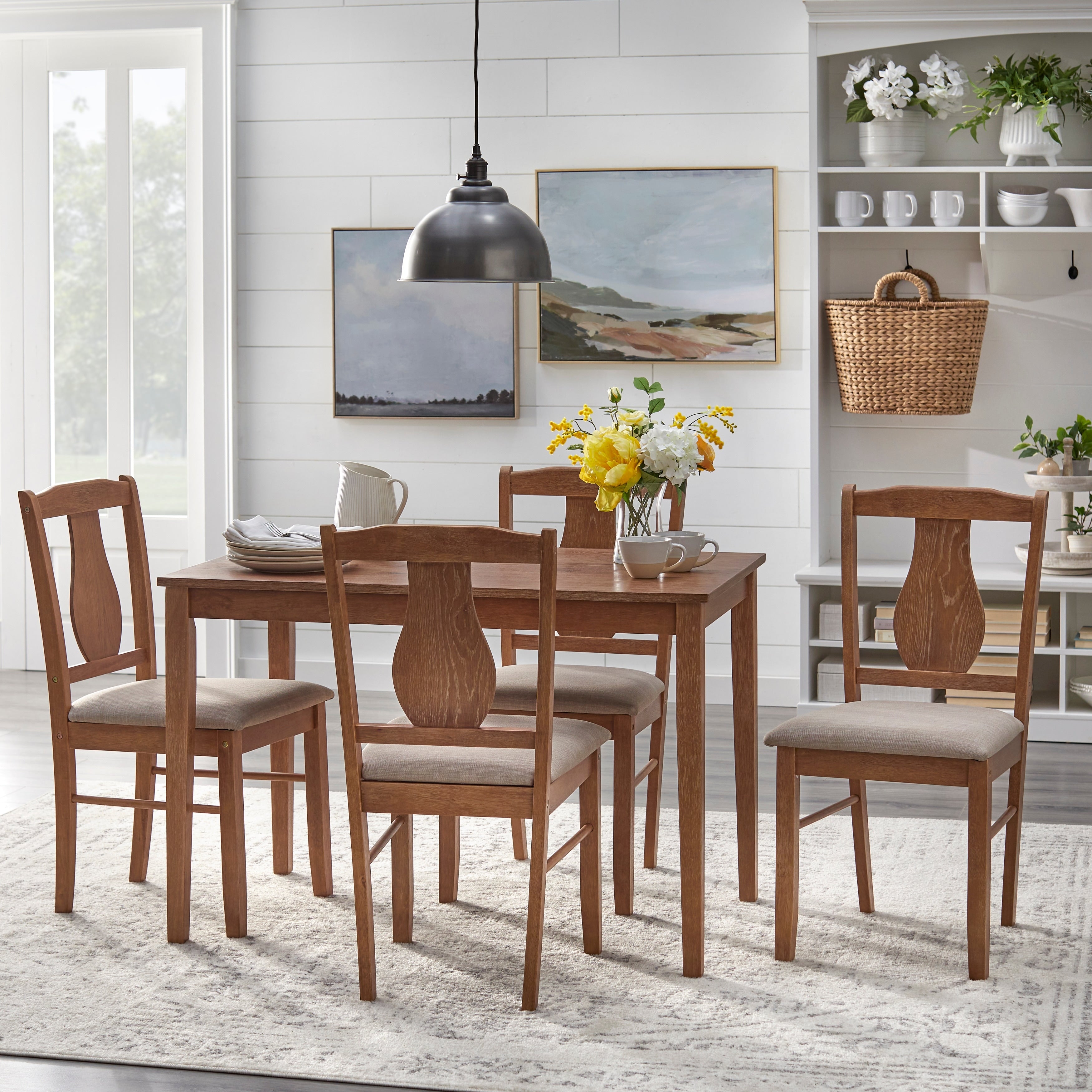 Simple Living Black 5 Piece Kaylee Dining Set