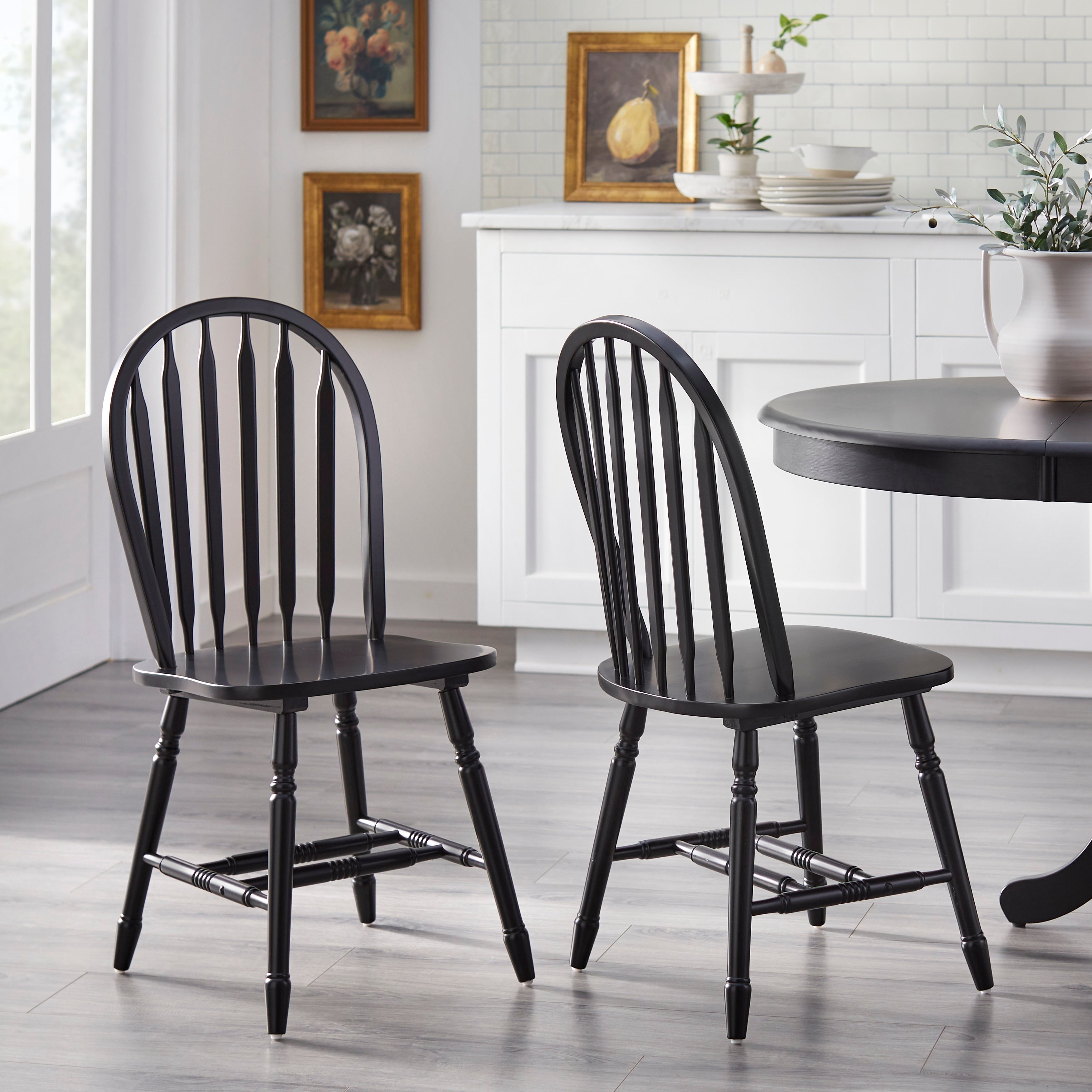 Simple Living Carolina Windsor Dining Chairs Set Of 2