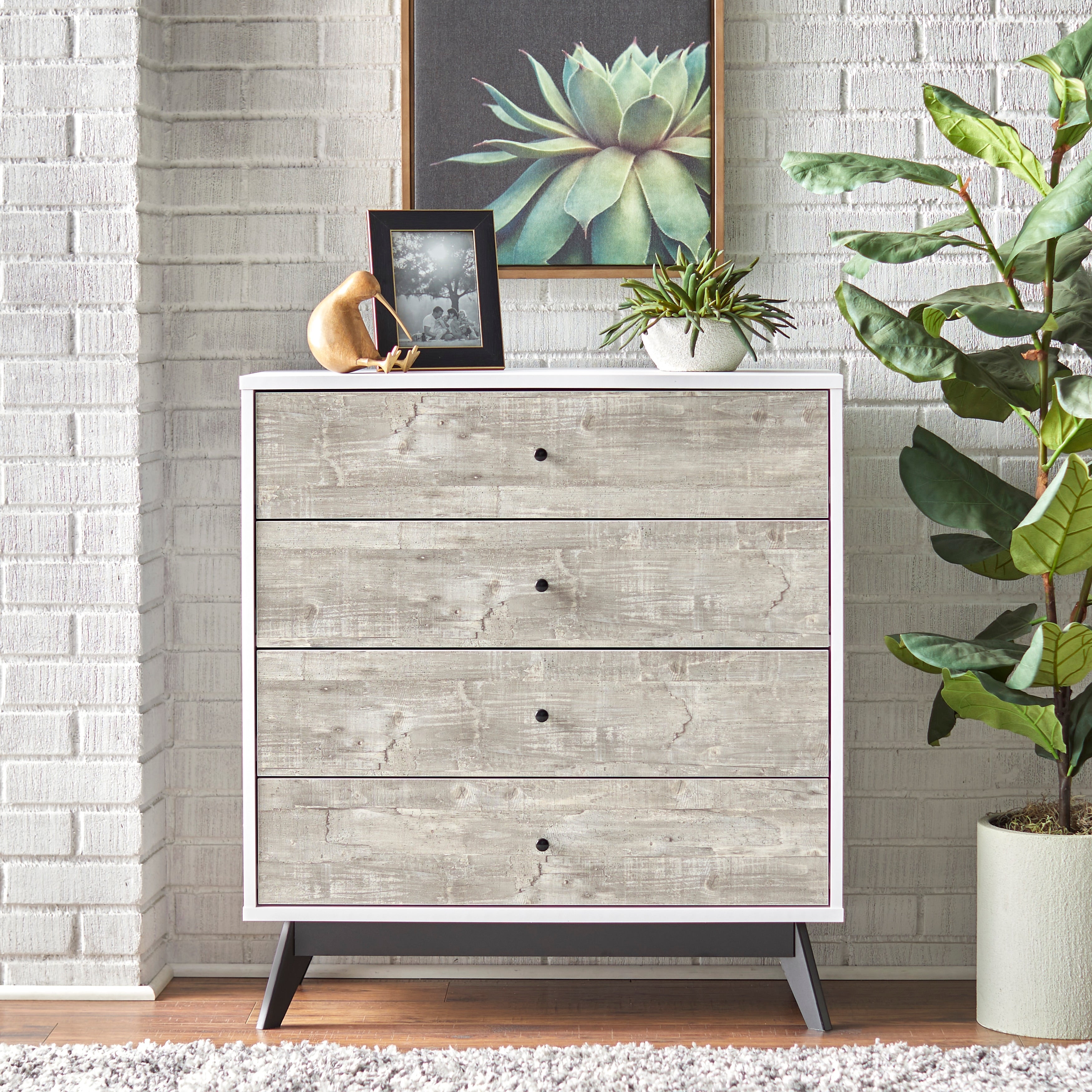Simple Living Crislana 4 Drawer Chest
