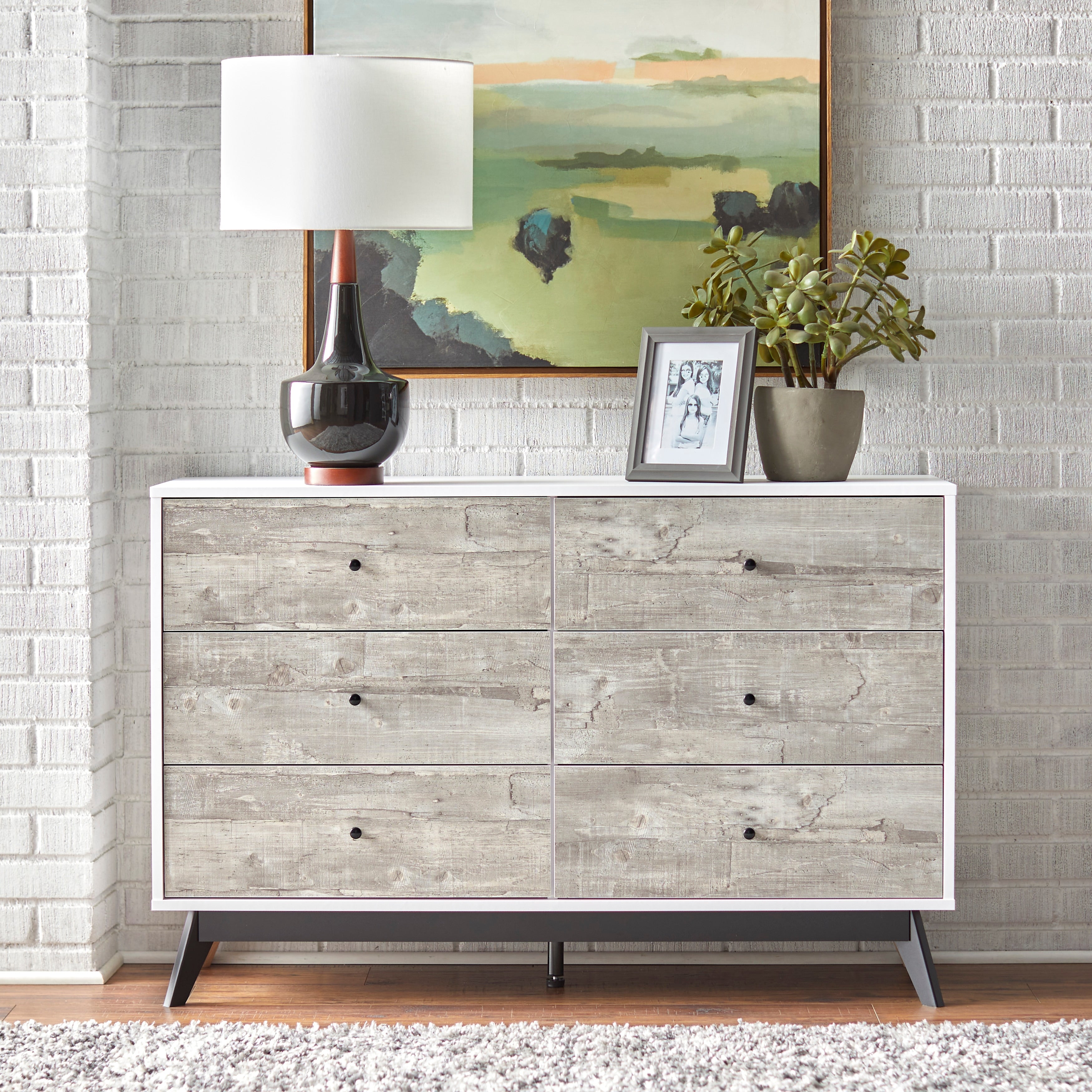 Simple Living Crislana 6 Drawer Dresser