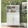 Simple Living Farmhouse Buffet With Hutch