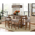 Simple Living Hathaway Nailhead Counter Height Dining Set
