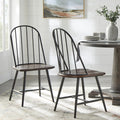 Simple Living Milo Mixed Media Dining Chairs Set Of 2