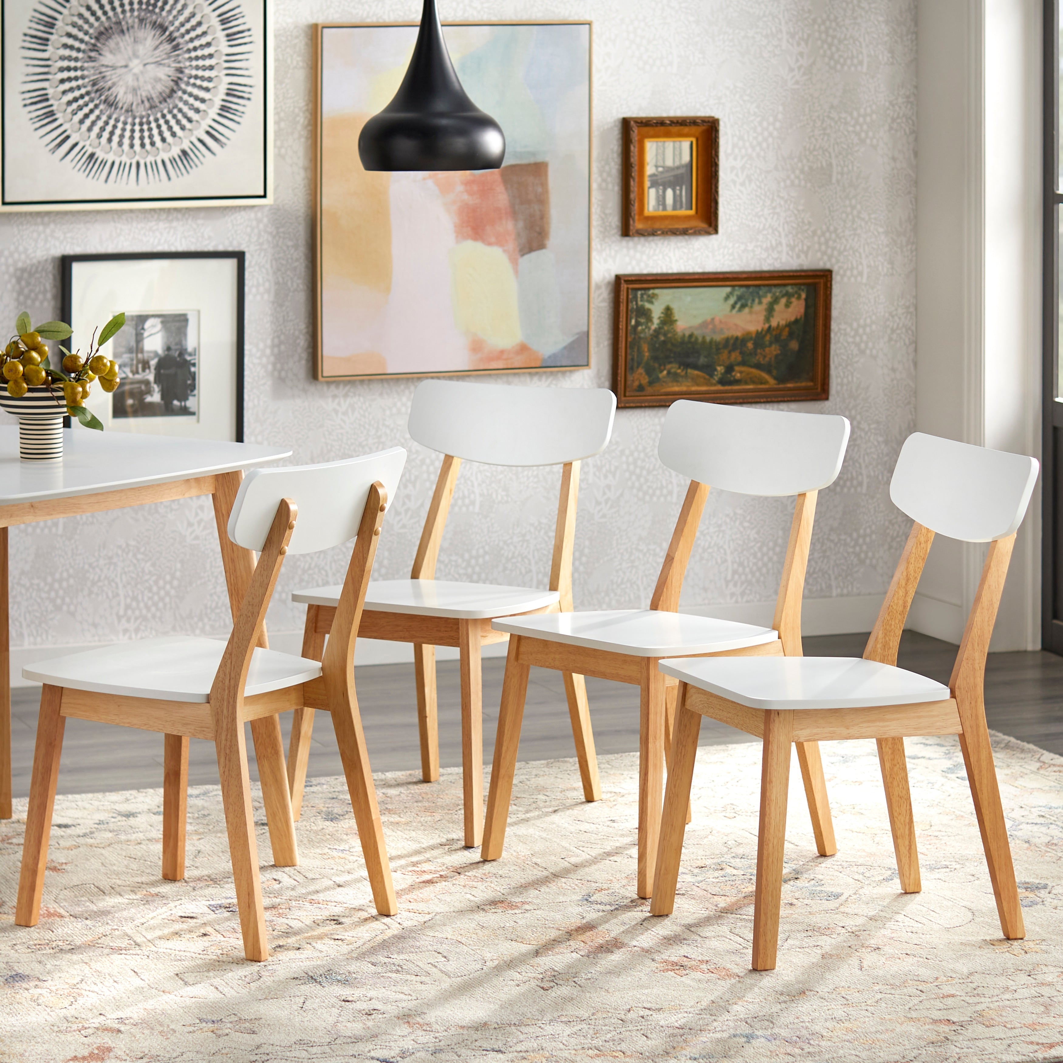 Simple Living Modern Dining Chairs Set Of 4